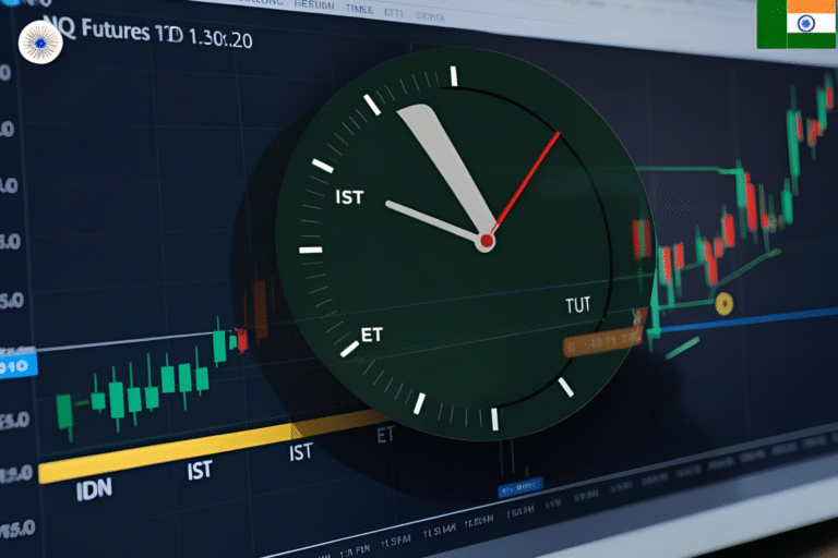 nq futures trading hours ist